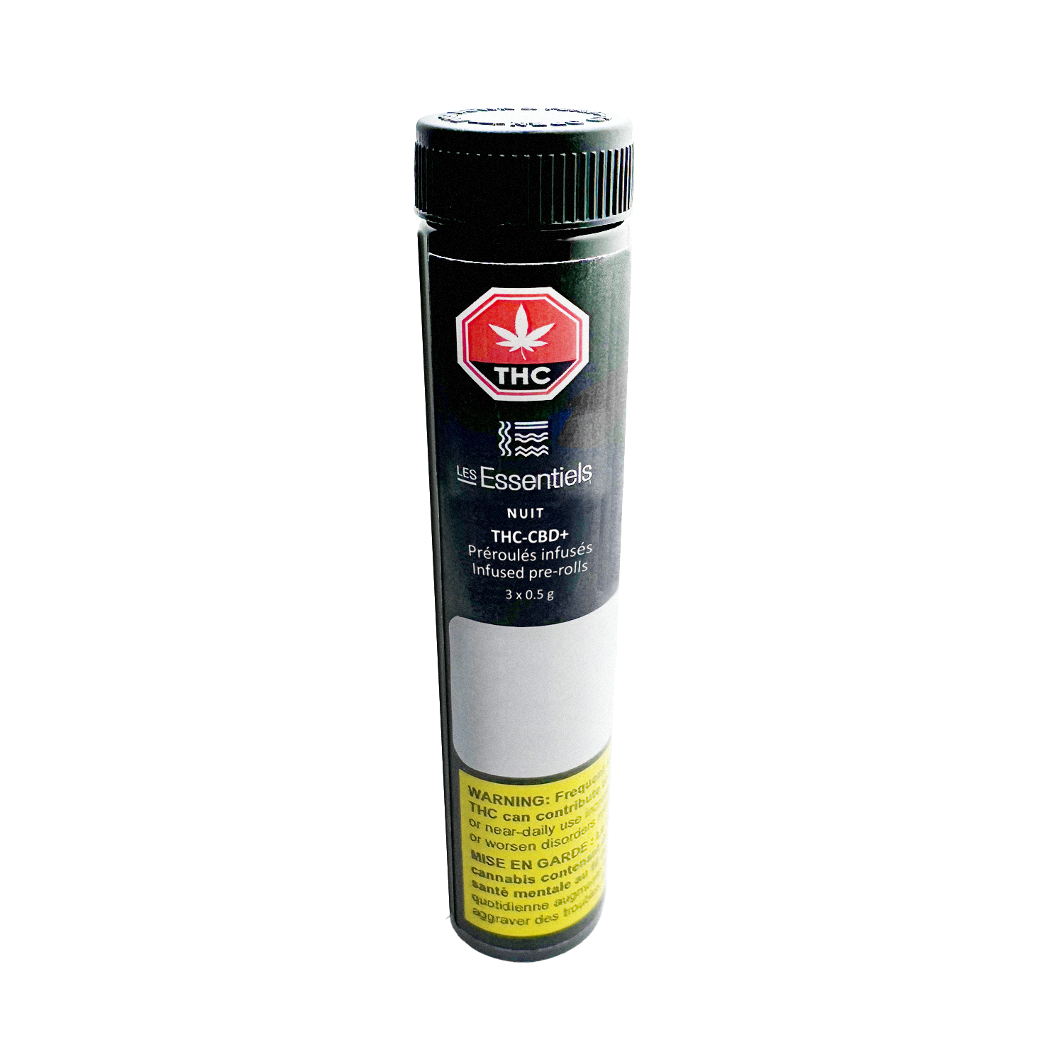Préroulés infusés THC-CBD+